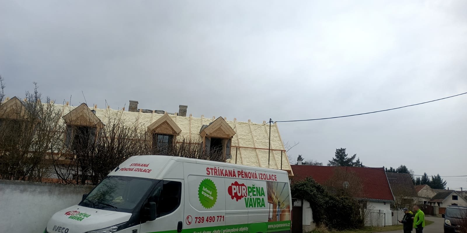       
          Izolace střechy Obora u Cerhonic
      